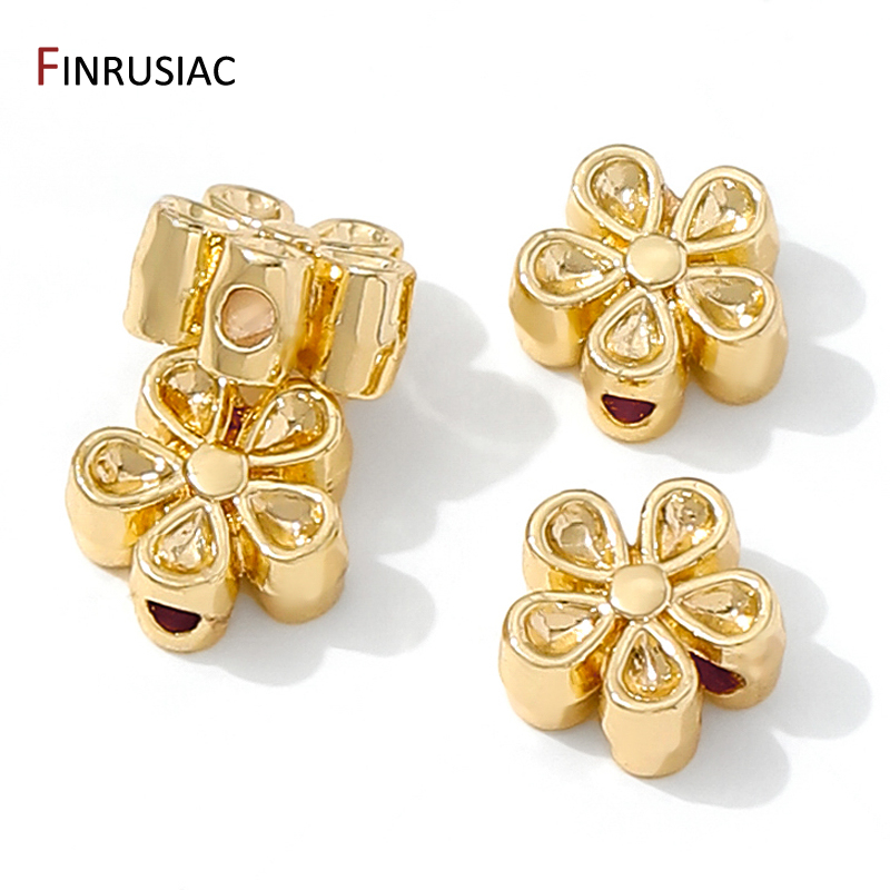 14K Gold Plated Brass Flower S - Flower Supplies 评论和价格