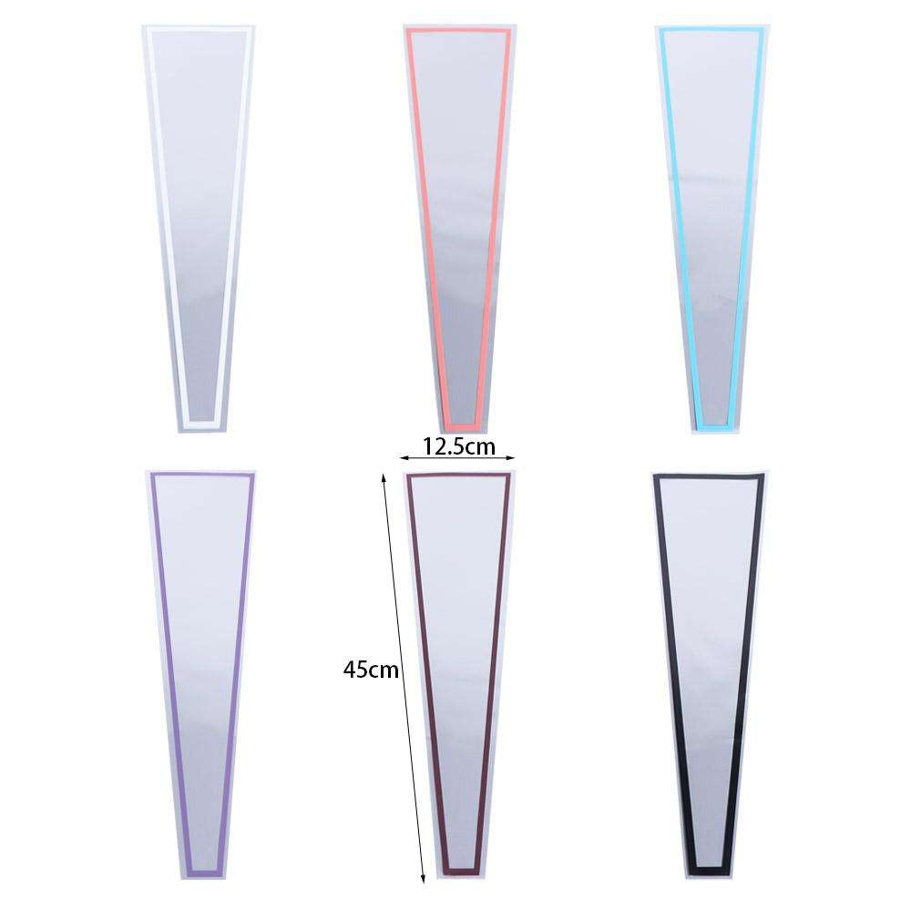 50PCS Transparent Flower Packa - Flower Supplies 评论和价格