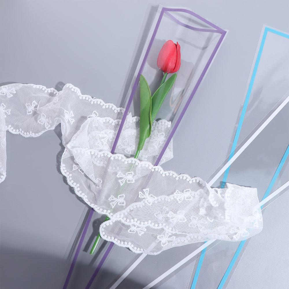 50PCS Transparent Flower Packa - Flower Supplies 评论和价格