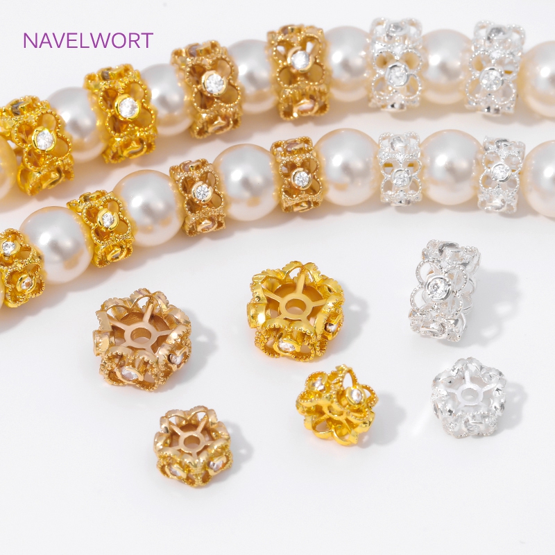 8/10MM Beads Separator 18K Gol - Flower Supplies 评论和价格