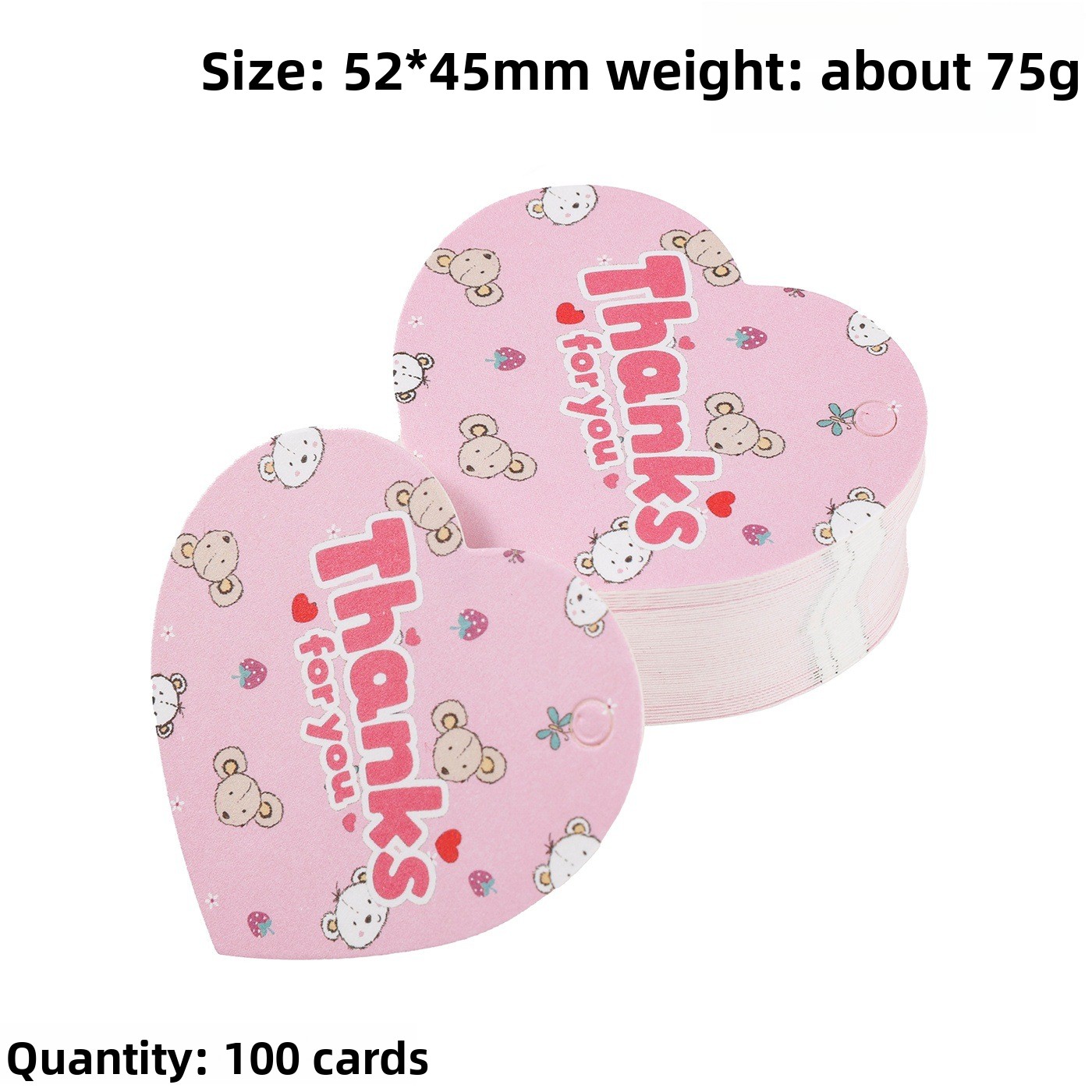 100pcs Thank You Gift Tags Car - Flower Supplies 评论和价格