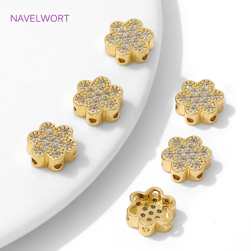 18K Gold Plated Flower Shape B - Flower Supplies 评论和价格