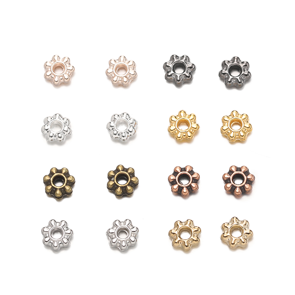200pcs/lot 4/6mm Daisy Snowfla - Flower Supplies 评论和价格