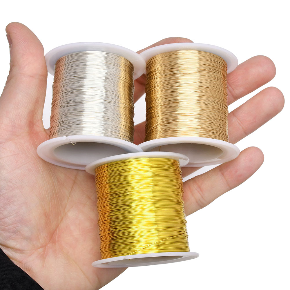100m/328ft Fadeless Copper Cla - Flower Supplies 评论和价格