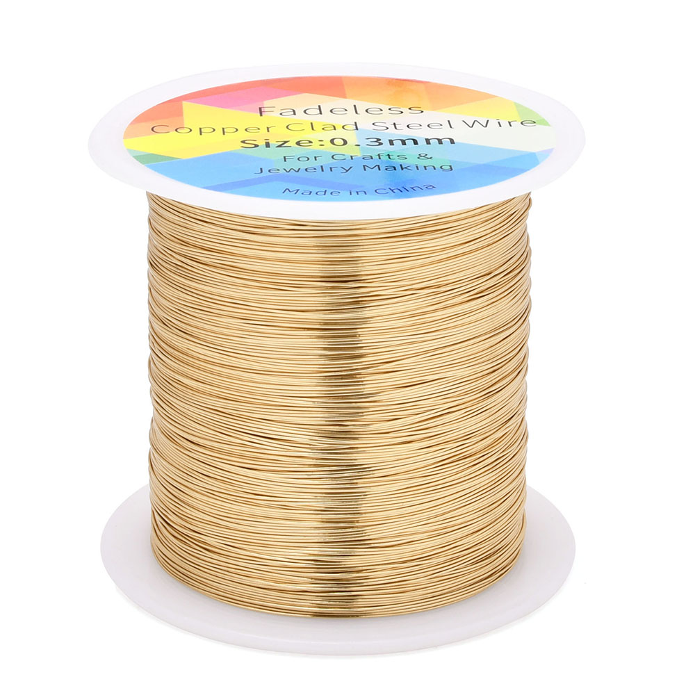 100m/328ft Fadeless Copper Cla - Flower Supplies 评论和价格